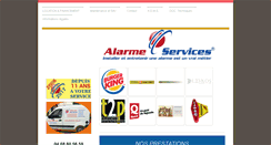 Desktop Screenshot of alarmeservices.fr